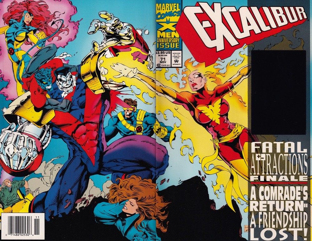 Excalibur #71 Newsstand Cover (1988-1998) Marvel