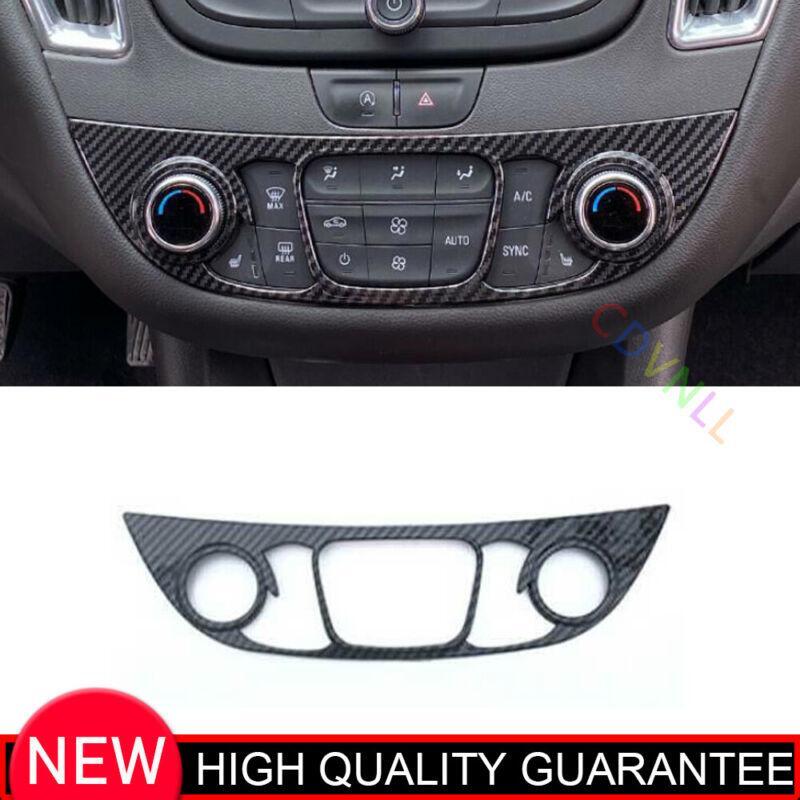 For Chevrolet Malibu 2016-2021 Carbon Fiber Middle Console Air Outlet Vent Cover
