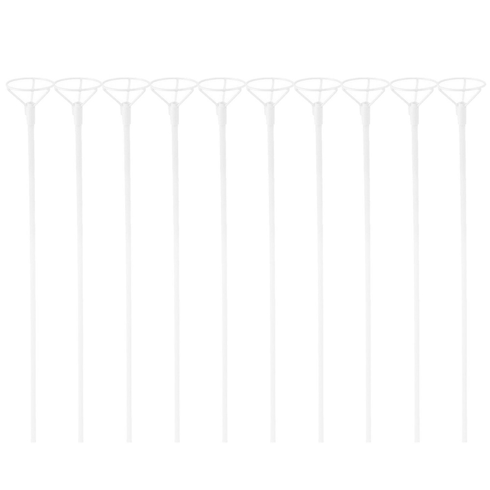 US Seller 80cm PVC Rods for Led Transparent Bubble Balloons Accessories Ballo...