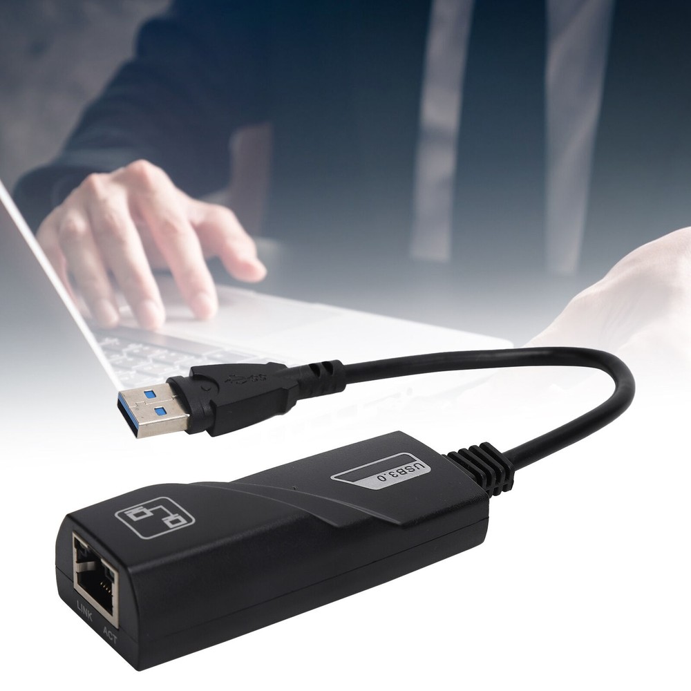 Ethernet Adapter USB3.0 to RJ45 Gigabit Wired External Network Card Computer