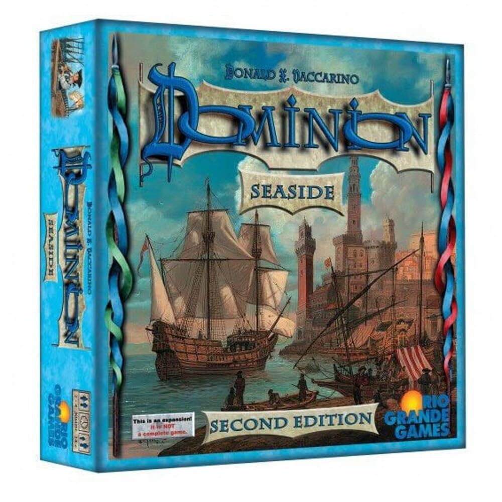 Seaside Second Edition Strategy Board Game for Ages 14+, 1-4 Players, 90-120 Min Playtime