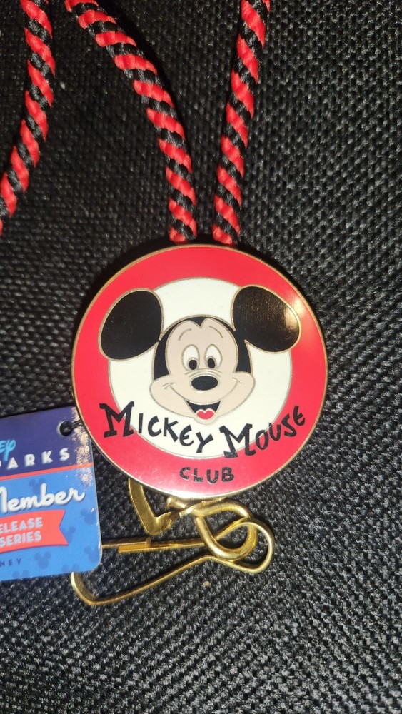 Limited Edition Disneyland Cast Member Retro Mickey Bolo Lanyard