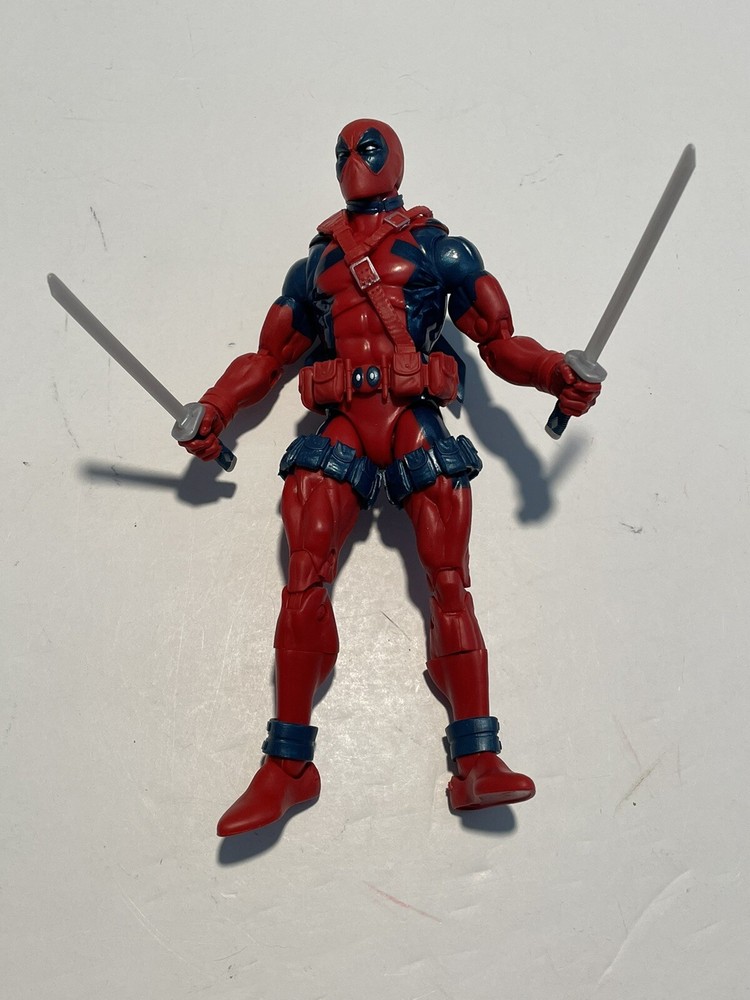 Marvel Legends 80th Deadpool Incomplete 6” Loose