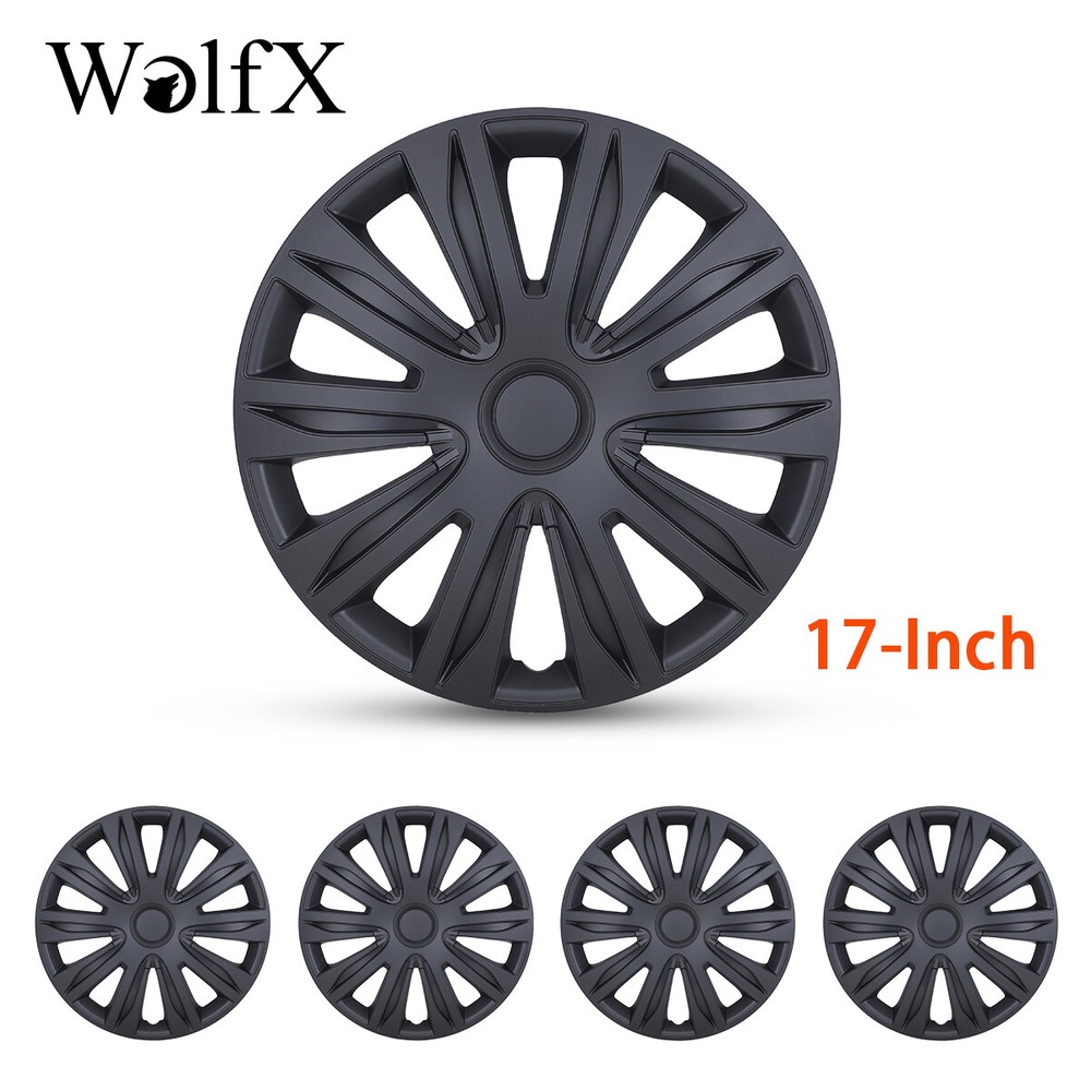 4PCS Set 17 inch Wheel Rim Covers Snap On Hub caps 17