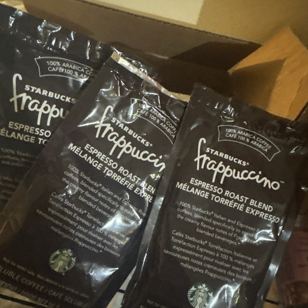 Starbucks Frappuccino Espresso Roast Coffee 3-Pack Best by July 2026