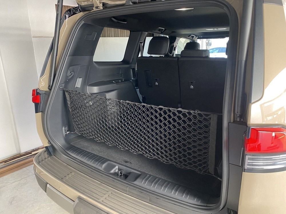New For LEXUS GX550 2024-2026 Trunk Cargo Net Holder Elastic Mesh Organizer Set