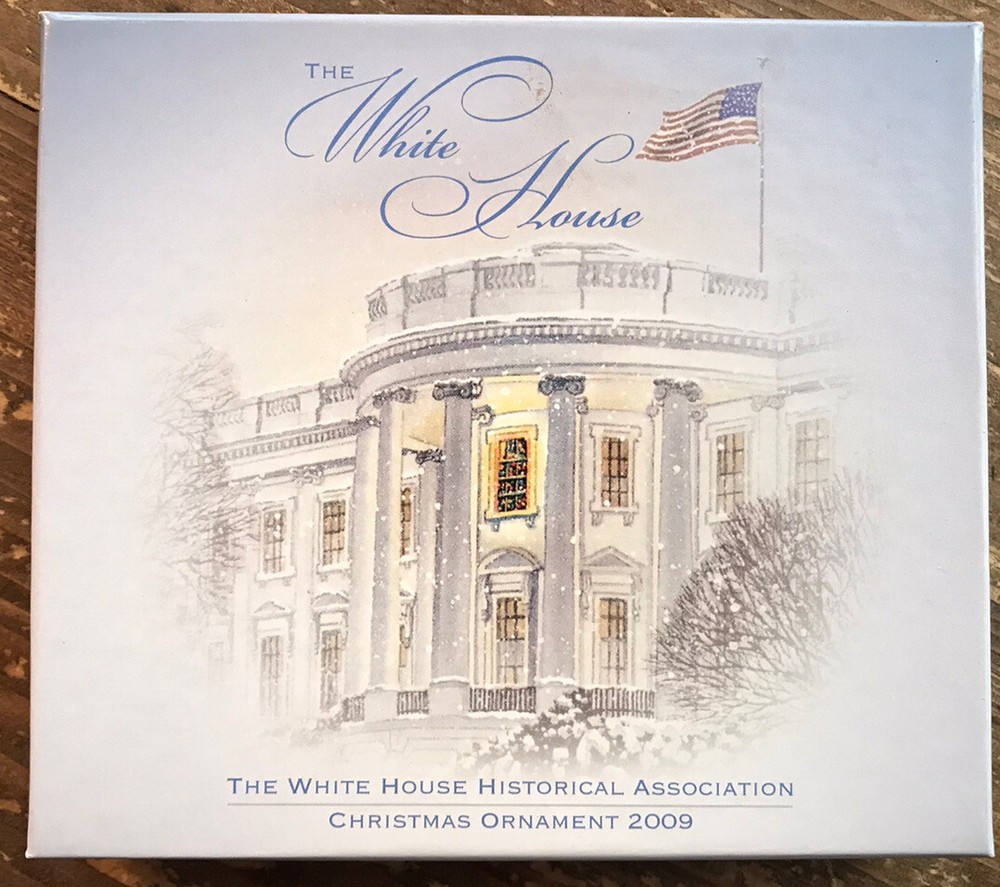 2009 White House Historical Association Grover Cleveland Christmas Ornament