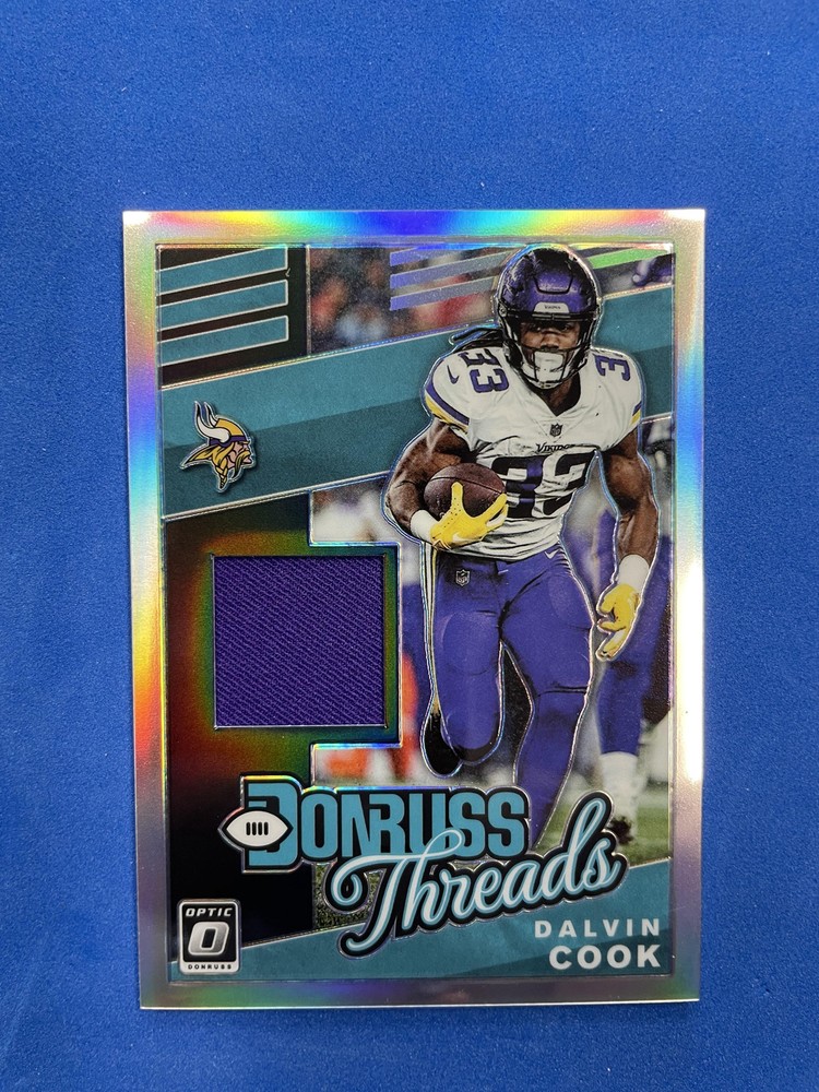 2019 Donruss Optic #DT7 Dalvin Cook Donruss Threads