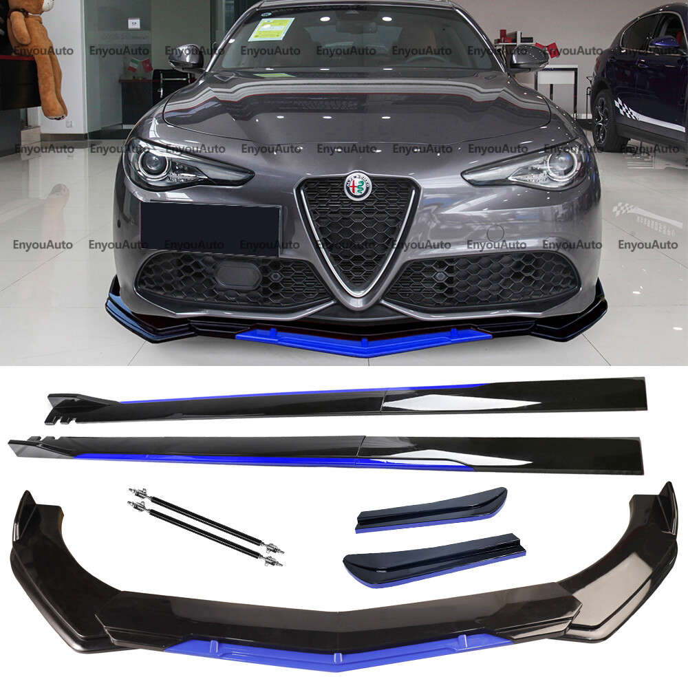 For Alfa Romeo Giulia Front Bumper Lip 86