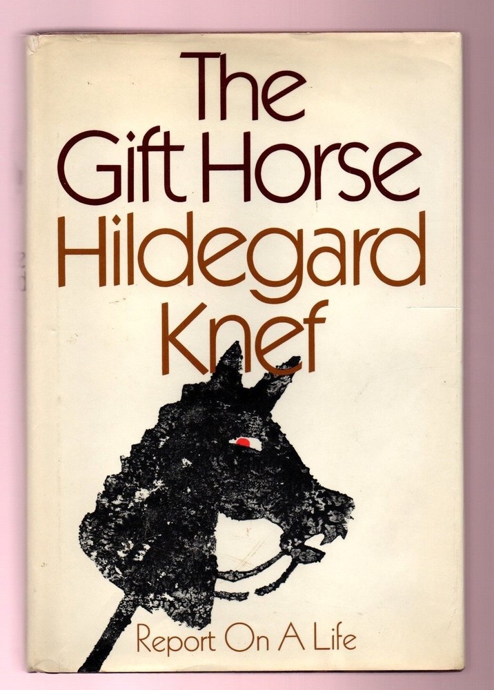 Hildegard Knef - The Gift Horse- Signed