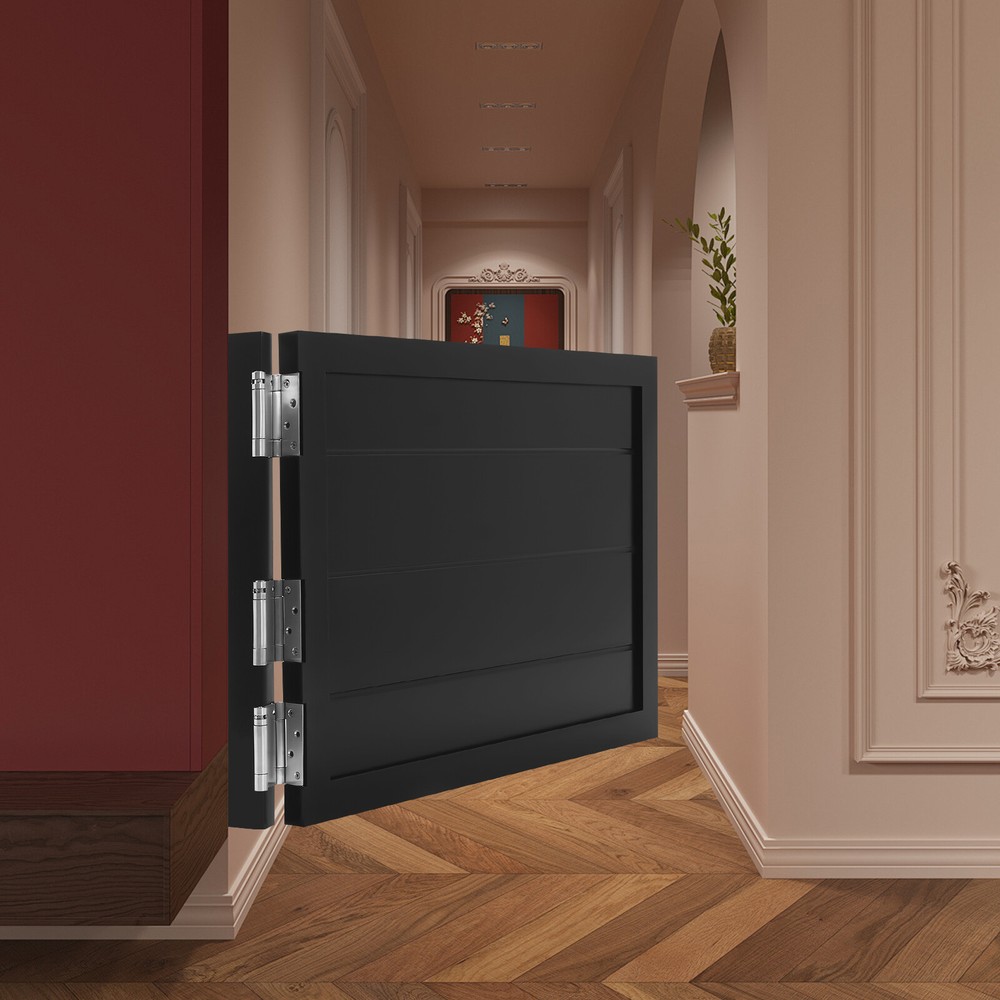 180 Degree Solid Wood Swinging Door for Porch Entrance 90x60cm