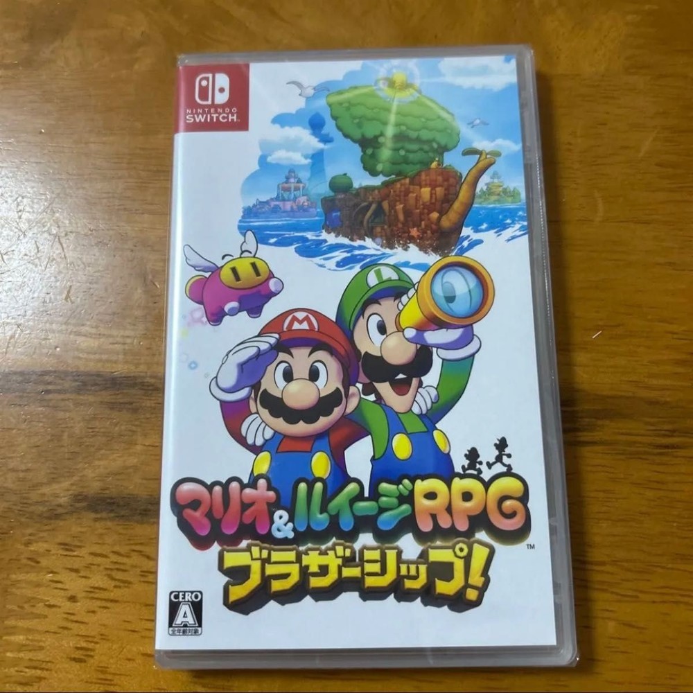 Brand new and unopened Switch software Mario & Luigi RPG Brothership!