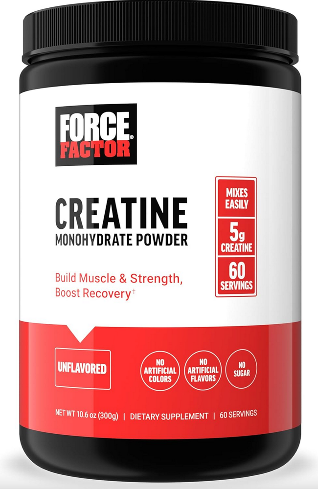 Creatine Powder | 10.6 Oz | 60 Servings | Creapure | Monohydrate Powder