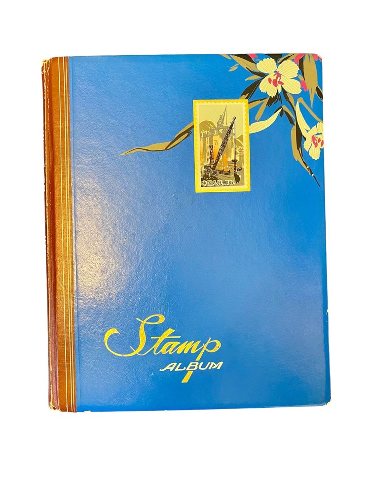 STAMP ALBUM Papua New Guinea & United States Of America & Frida Kahlo Stamps