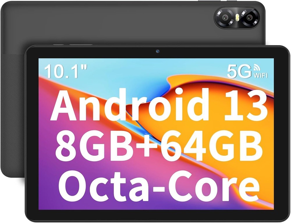 Android Tablet,10 inch 13 Tablets Octa-Core Processor with 8 GB RAM...
