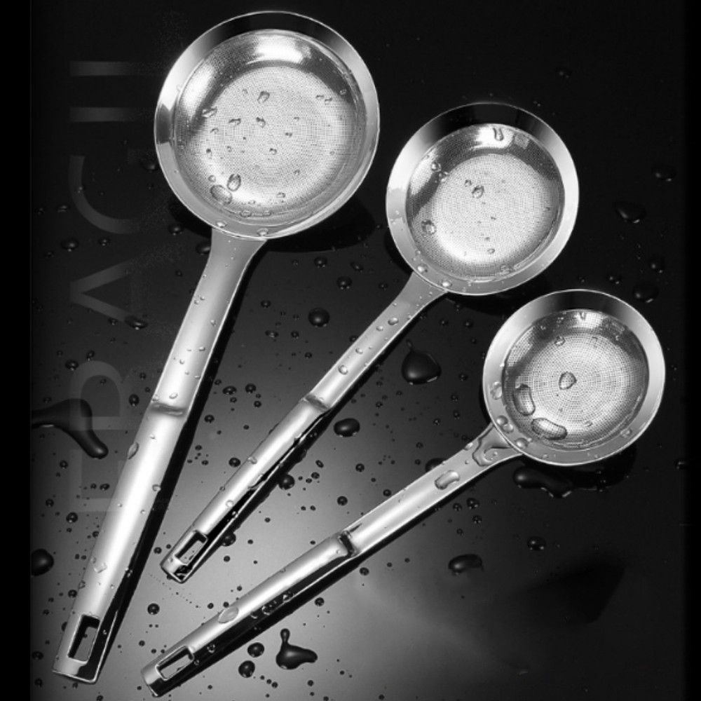 Food Strainers Skimmer Spoon Durable Multi-Functional Stainless Steel Strainer