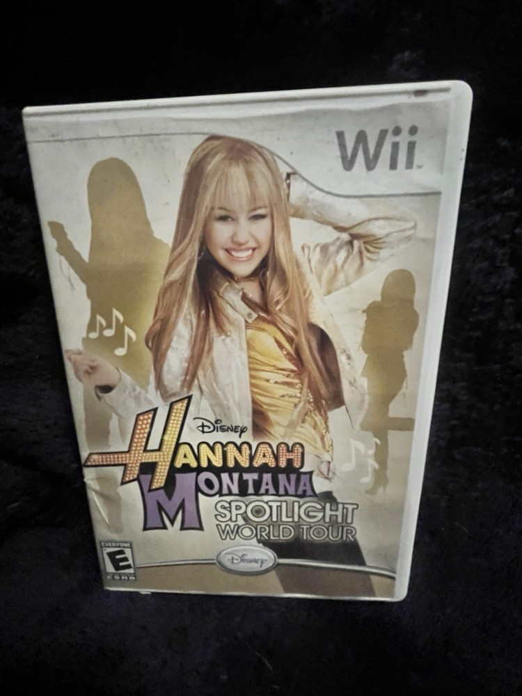 Hannah Montana Spotlight World Tour Wii Game 2007