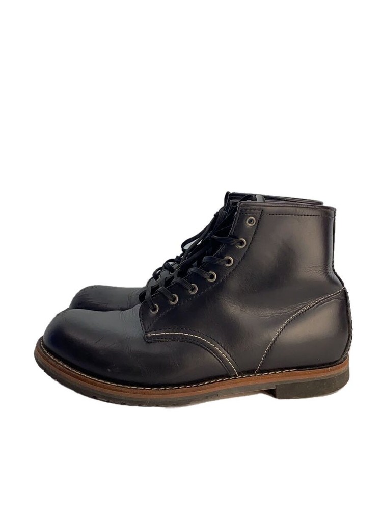 Santa Barbara/Lace-Up Boots/27Cm/Blk/Leather 535