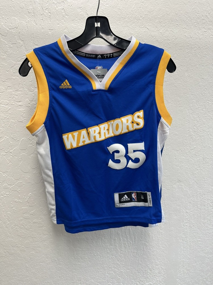 Camiseta Kevin Durant Golden State Warriors Juvenil Pequeña S Nueva Con Etiquetas Adidas