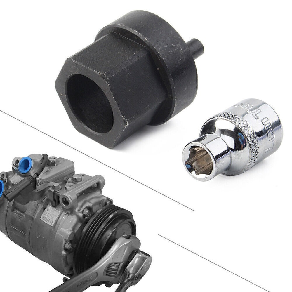 A/C Compressor Clutch Hub Removal Tool for 5SEL12C 6SEL14C 6SEL16C 6SEU14C
