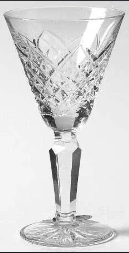 Waterford Crystal TEMPLEMORE Retired Claret Wine Glasses