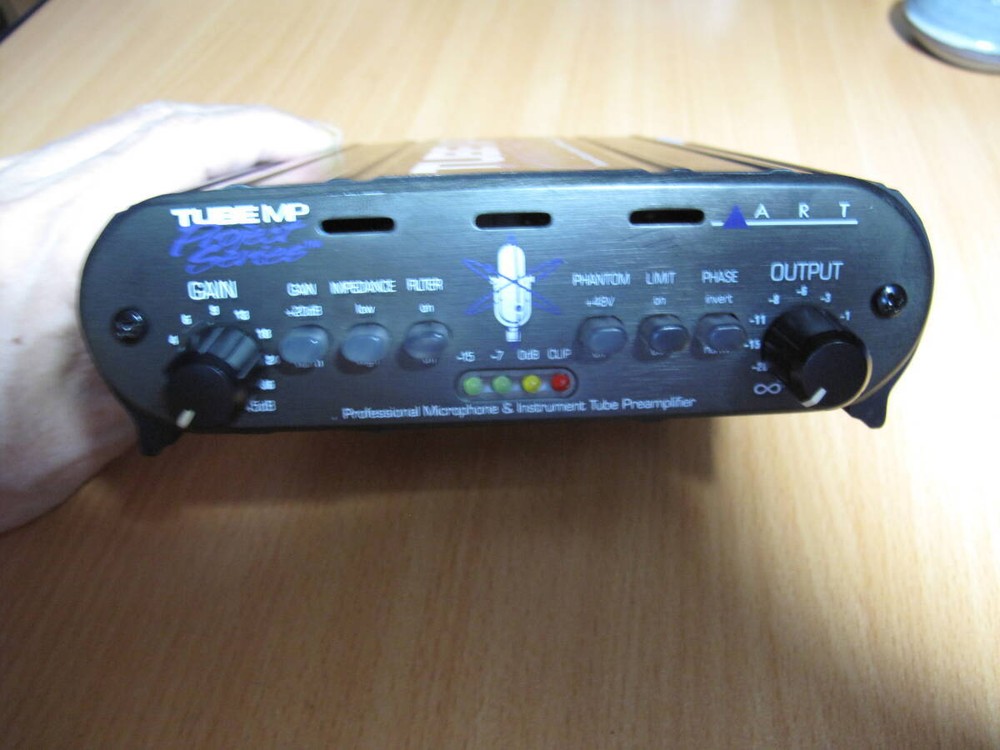 Art Tube Mp Project Series Mic Preamp Vacuum Tubes Have Been Replaced Power Supp