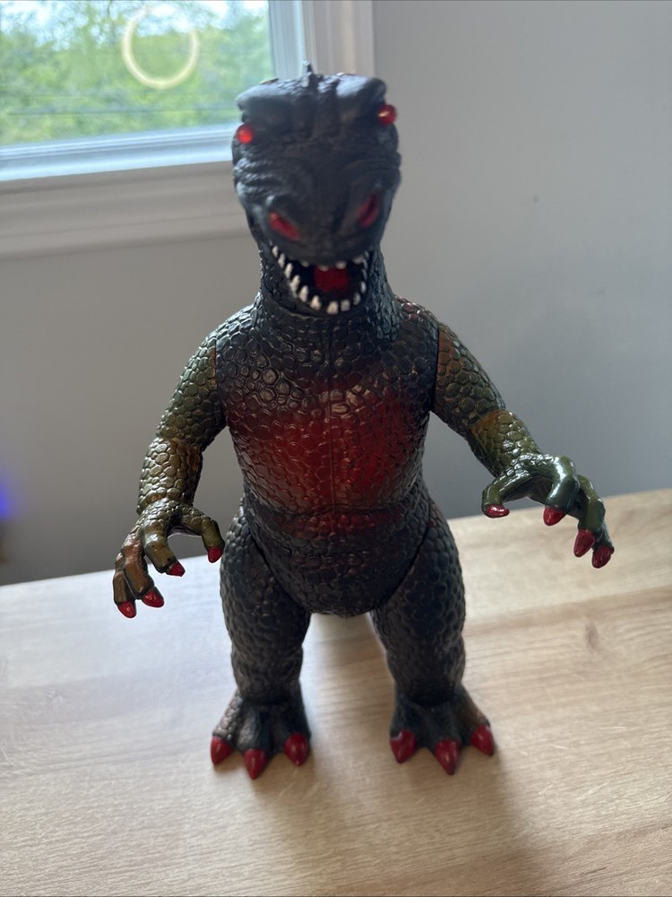 Vintage Red 1986 Dor Mei Godzilla 14” Toy Action Figure