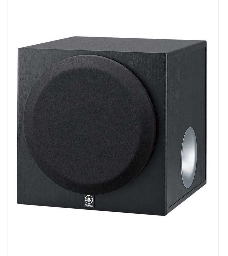 Yamaha YST-SW012 Subwoofer Active Sub Bass Home Theater Black Audio Loud 8