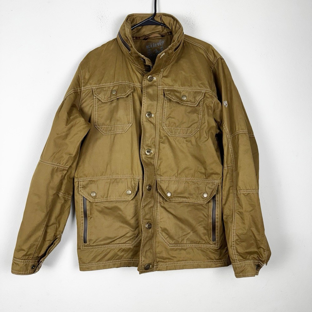 Kuhl Men's Kollusion Utility Jacket Size L Quicksand Style 1040
