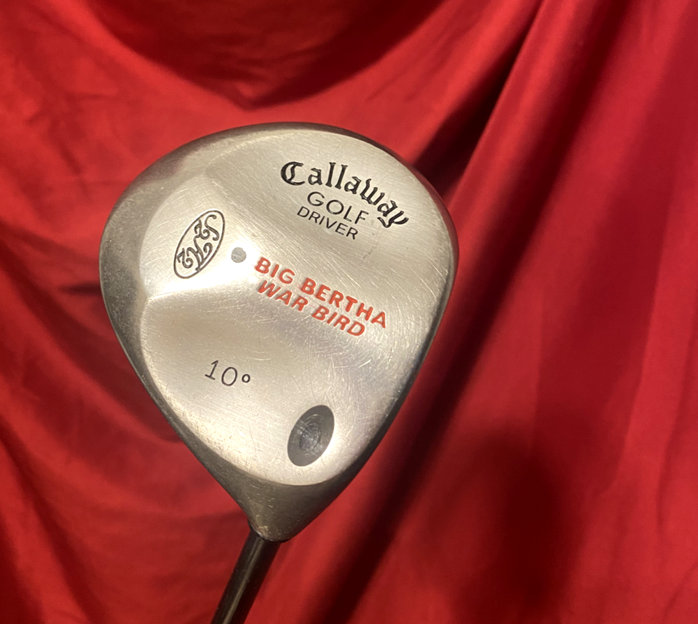 Callaway Big Bertha War Bird 10° Right-Hand Driver Firm Flex RCH 96 Shaft Excellent Condition