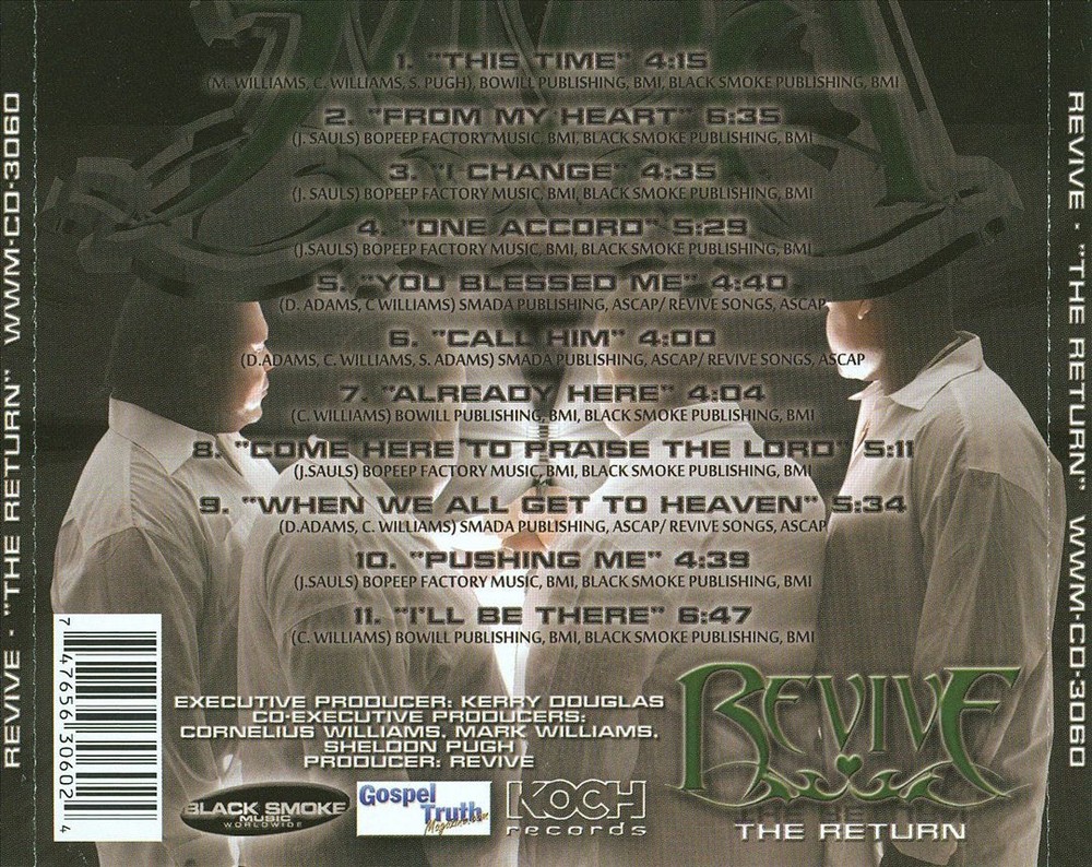 REVIVE RETURN NEW CD