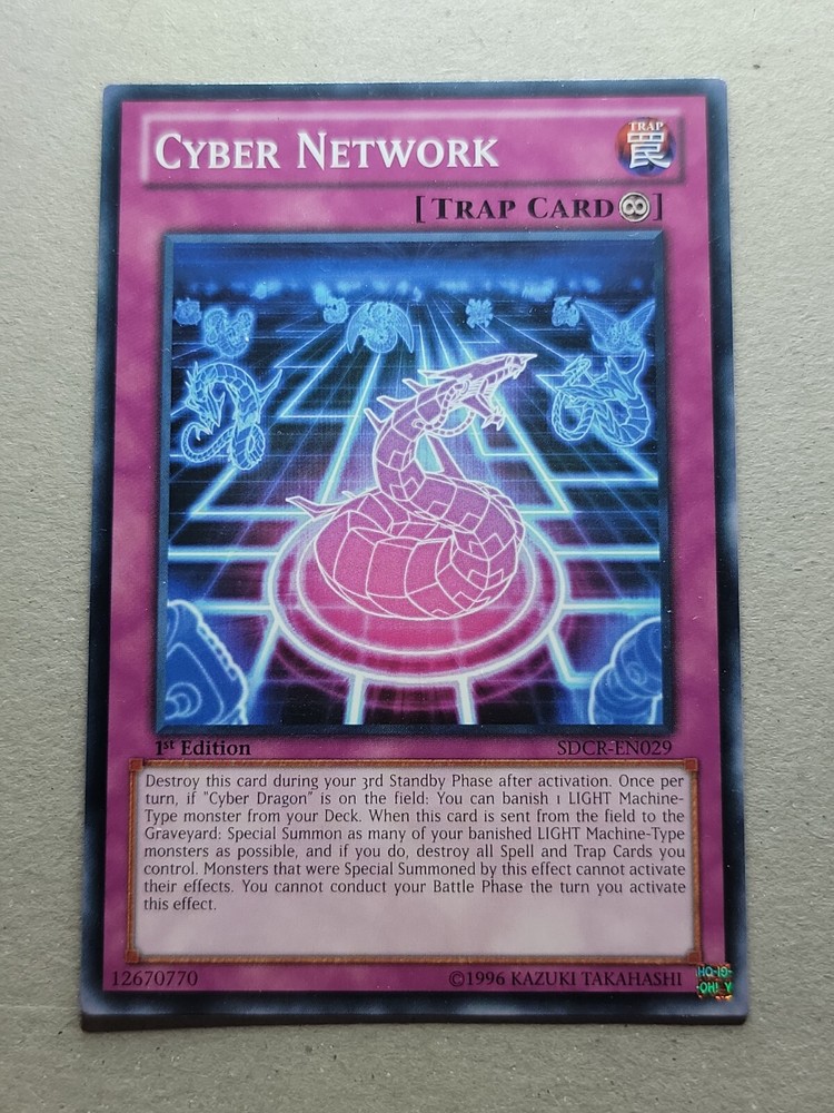 Cyber Dragon Revolution Structure Deck SDCR-EN029 1st Edition
