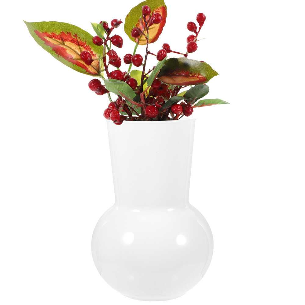 Elegant Tall Glass Vase for Office Centerpiece Home Decor