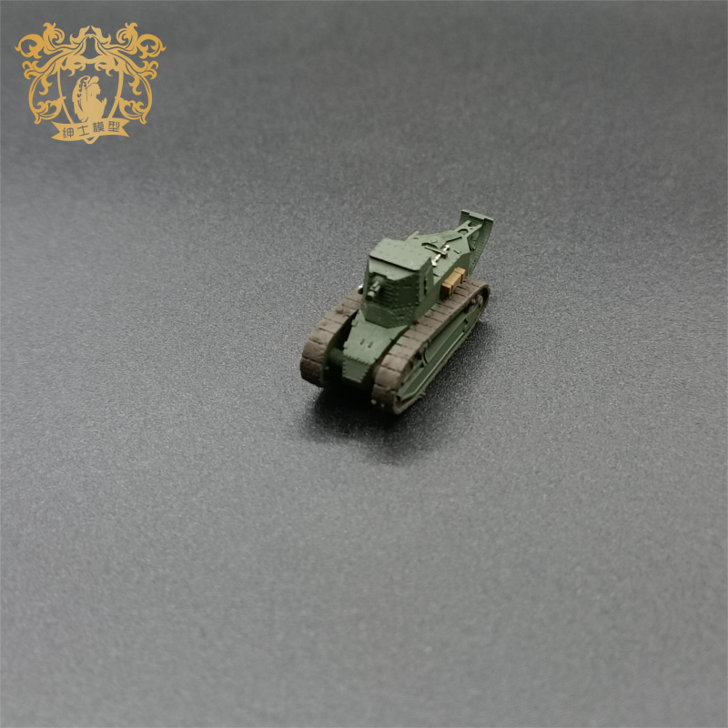 Renault FT BS 1/144 scale 3D painted tank model self-propelled gun