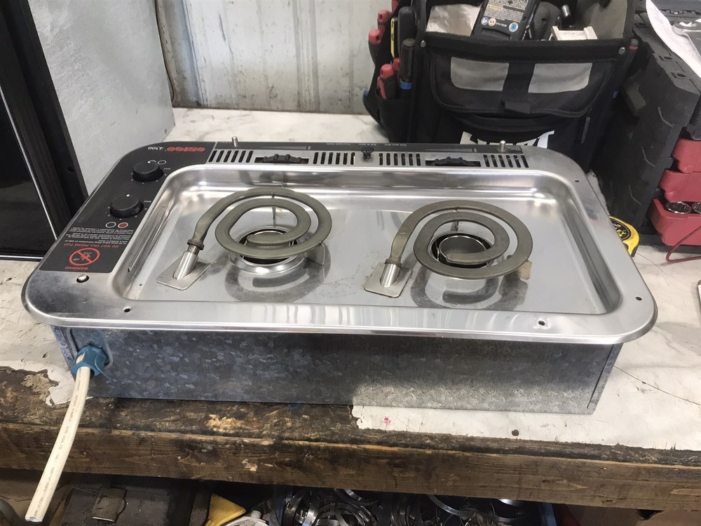Boat Origo 4300 dual burner alcohol and electric stove range Marine RV