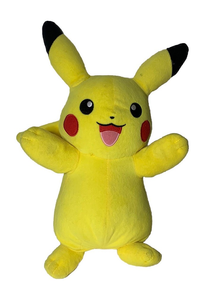 10-Inch Pokemon Pikachu Electric Charge Plush with Lights and Sounds