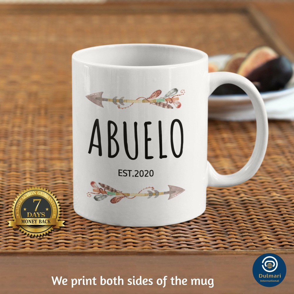 Abuelo Mug For New Grandpa Gift Abuelo Pregnancy Announcement New Grandfather