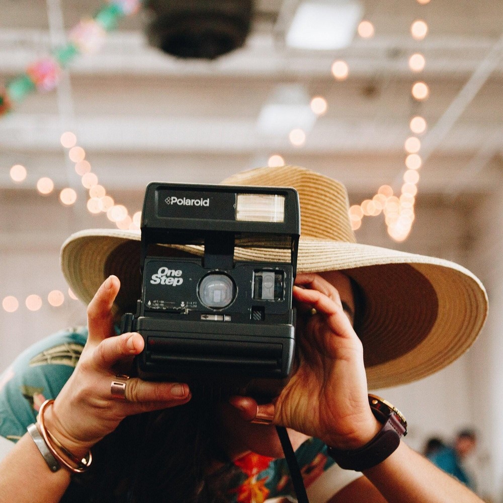 Polaroid One Step Original Vintage Retro Instant Camera for 600 Film