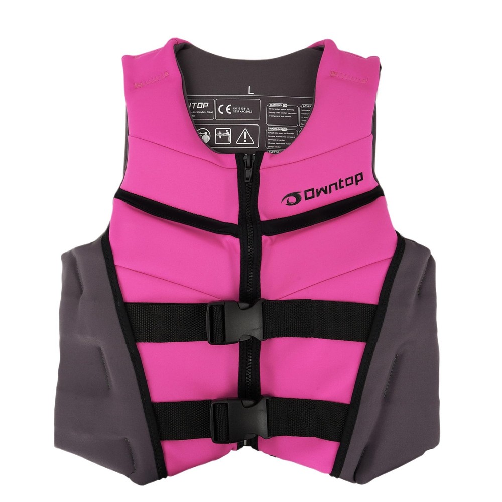 Owntop Quick-Dry Neoprene Swim Vest for Kids 50-90 lbs Watersafe Flotation Aid