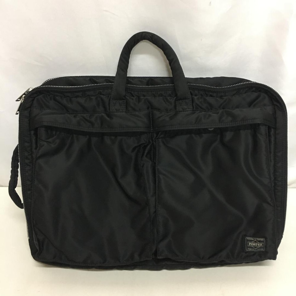 Porter Tanker 3-Way Briefcase Business Bag Black Size One Size