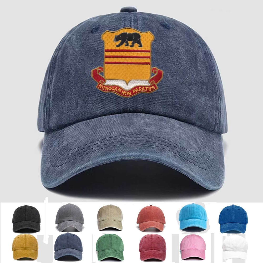 Custom Embroidered Hat 308th Cavalry Regiment, Veteran Cap, Trucker Hat, Gift