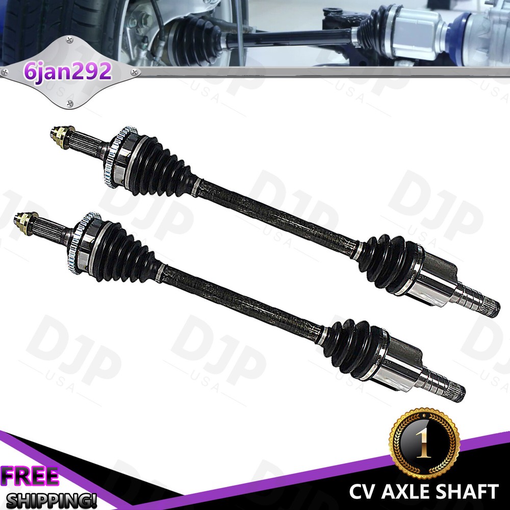 Mazda RX-7 1.3L Turbo 93-95 Rear CV Axle Shaft Pair LH RH