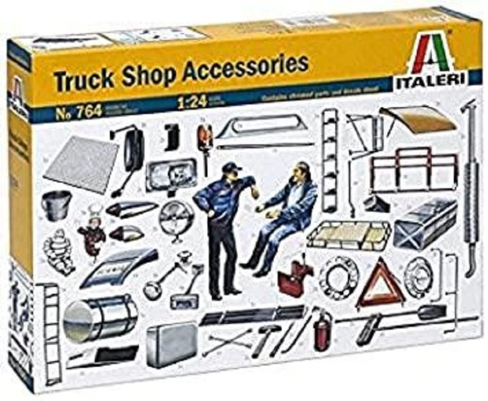 Italeri 550764 Truck Accessories Model Kit for DIY Builders