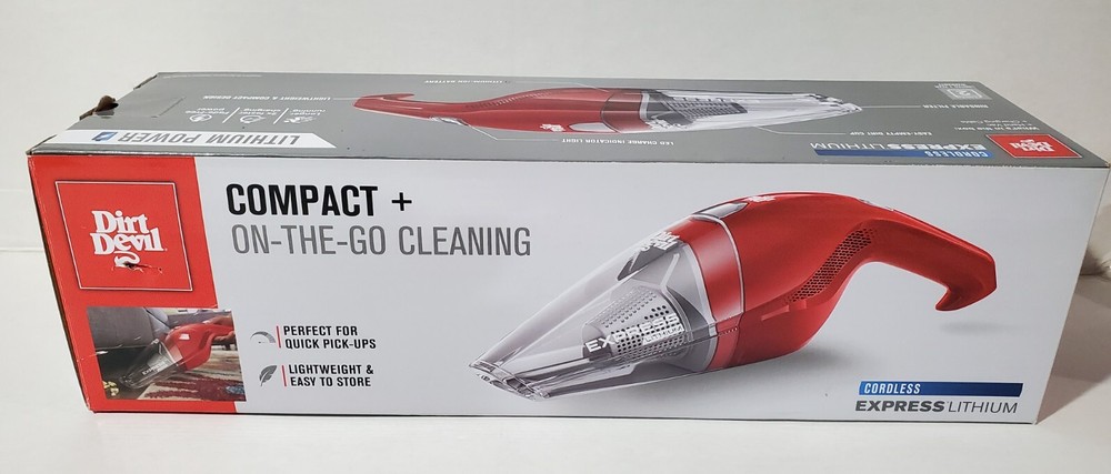 NEW DIRT DEVIL Express Lithium Cordless Hand Vacuum, BD30005