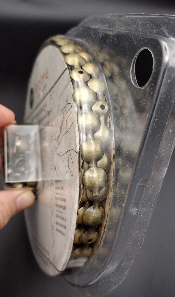 New Dritz Home Upholstery Decorative Antique Brass Nailhead Trim 5 Yds 75 Piece