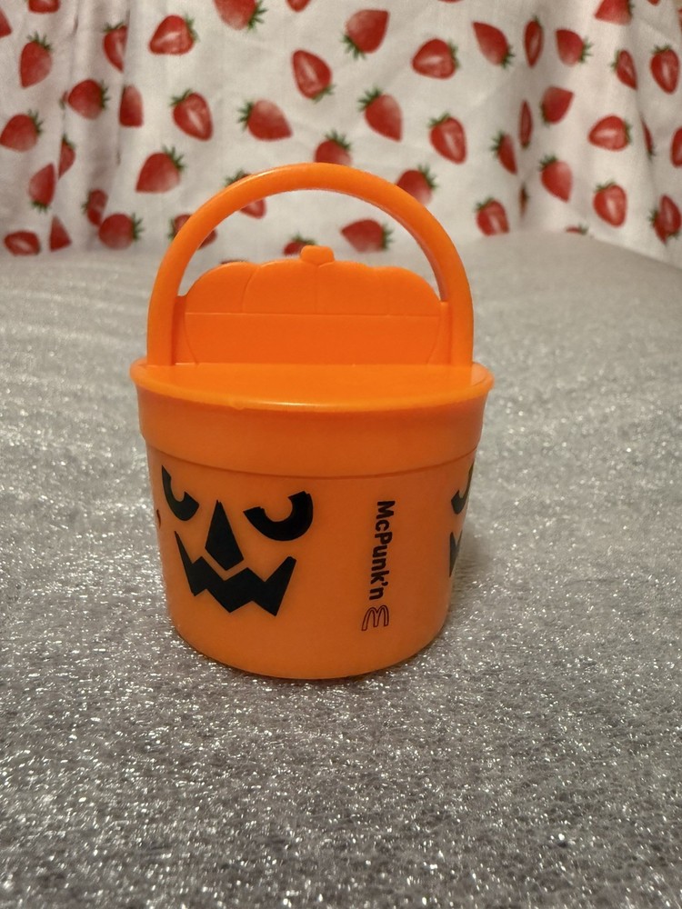 BOO BUCKET  McDonald's Lil' McDonald's Happy Meal Toy PlayPlace Play Ground
