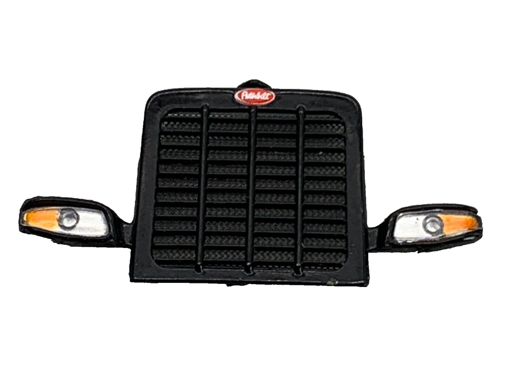 1/64 DCP PARTS BLACK OUT PETERBILT 389 PRIDE AND CLASS GRILL