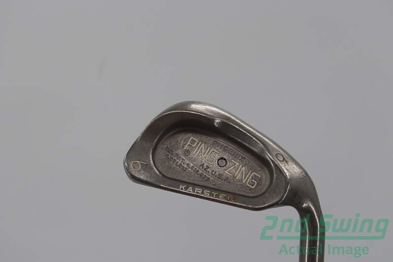 Ping Zing 2 6 Iron Steel Stiff Right Hand 37.5 Inch Golf Club