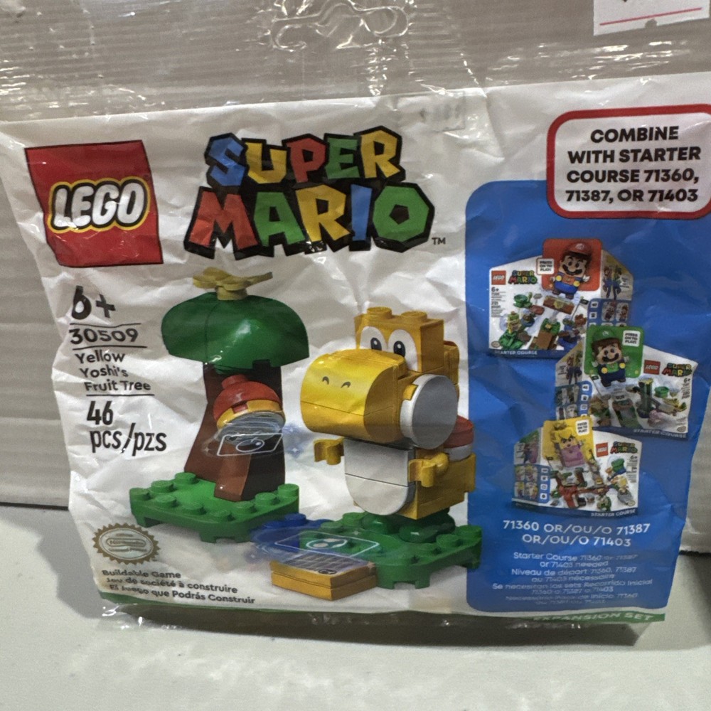 Lego Super Mario Yoshi's Fruit Tree 30509 Polybag New Sealed