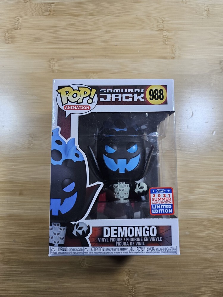 Funko POP! #988 Samurai Jack Demongo Funkon 2021 (Shared) + Protector